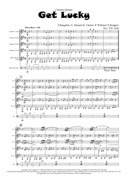 Get Lucky (arr. Thomas H. Graf)