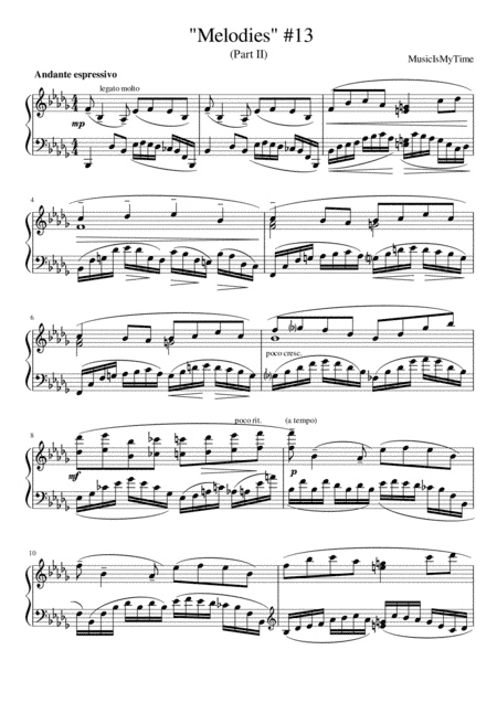 "Melodies" (part II)