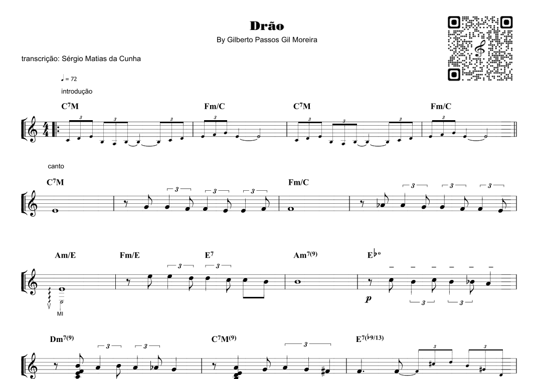 Drao (arr. Piano)