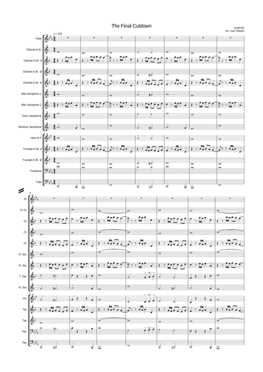 Final Countdown (arr. Juan Villodre)