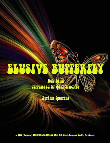 Elusive Butterfly (arr. Jeff Tincher)