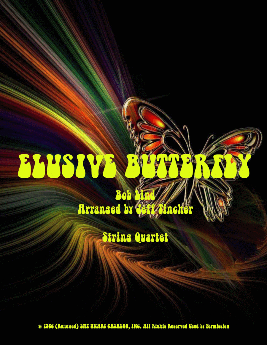 Elusive Butterfly (arr. Jeff Tincher)