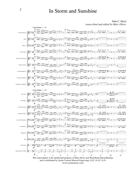 In Storm and Sunshine (arr. Marc Oliver)