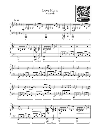Love Hurts (arr. eduardo)