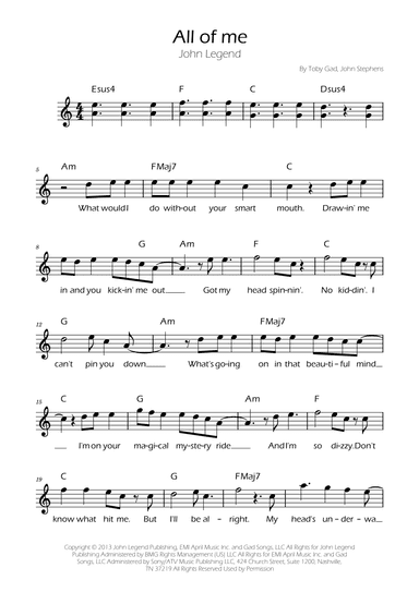 All Of Me (arr. Ygor Nunes)