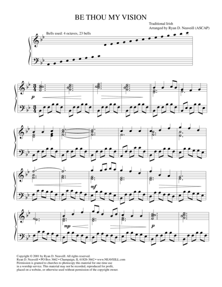 Be Thou My Vision (arr. Ryan D. Neaveill)