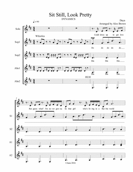 Overdose (arr. Alex Brown)