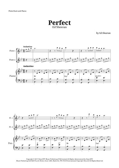 Perfect (arr. Langanho)