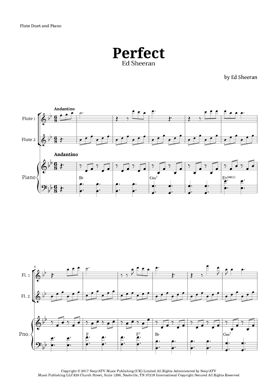 Perfect (arr. Langanho)