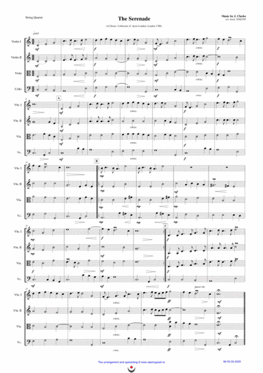 The Serenade (J. Clarke) (arr. Josef STASTNY)