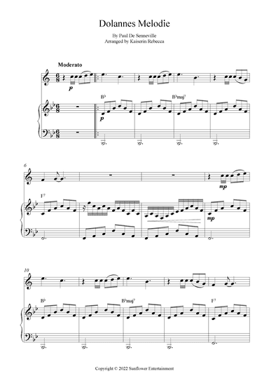 Dolannes Melodie (arr. Kaiserin Rebecca)