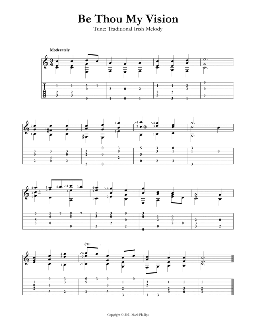 Be Thou My Vision (arr. Mark Phillips)