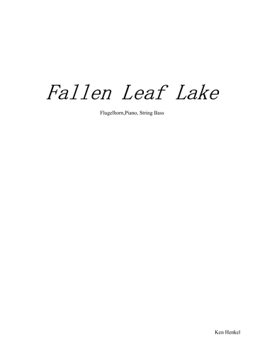 Fallen Leaf Lake