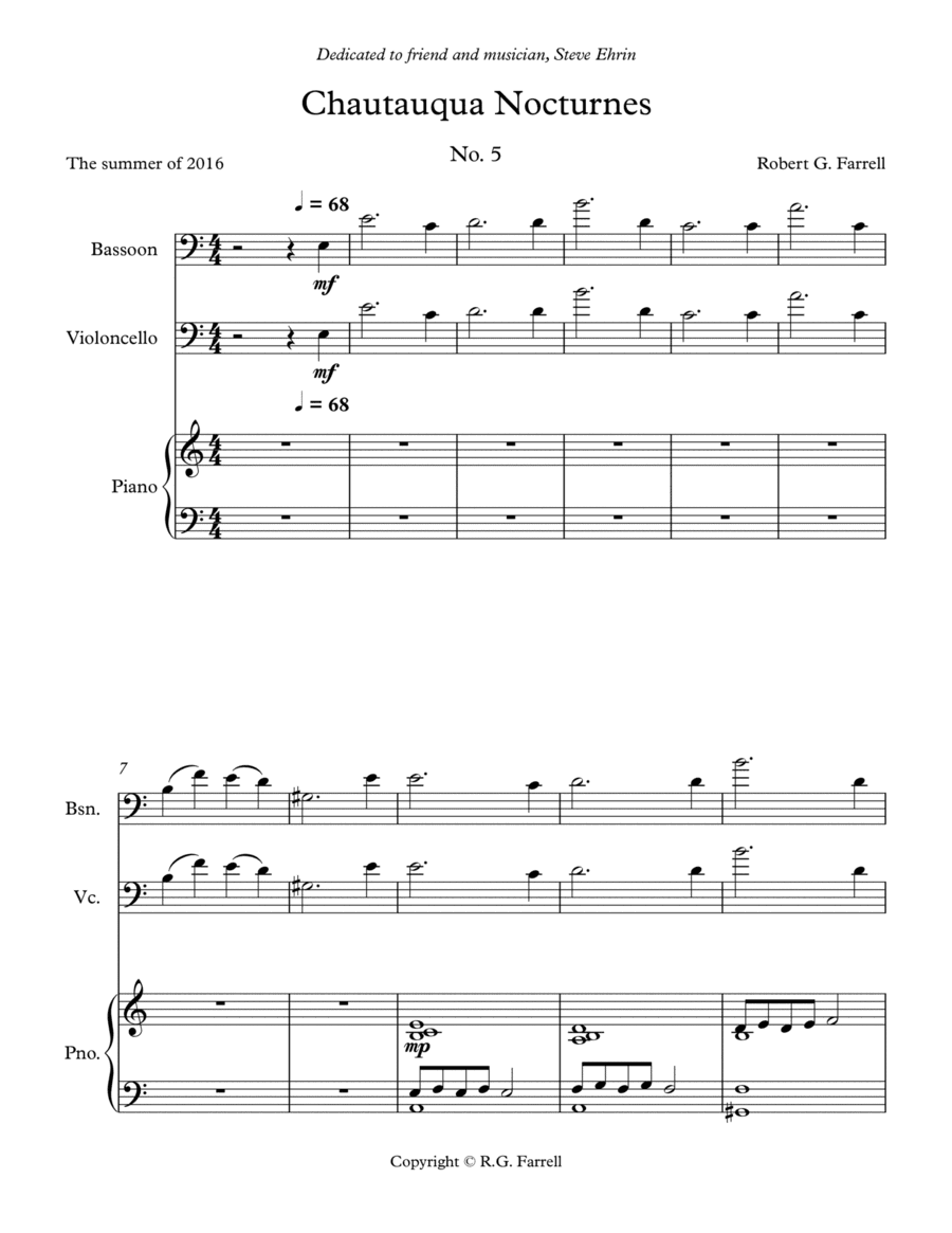 Chautauqua Nocturne #5