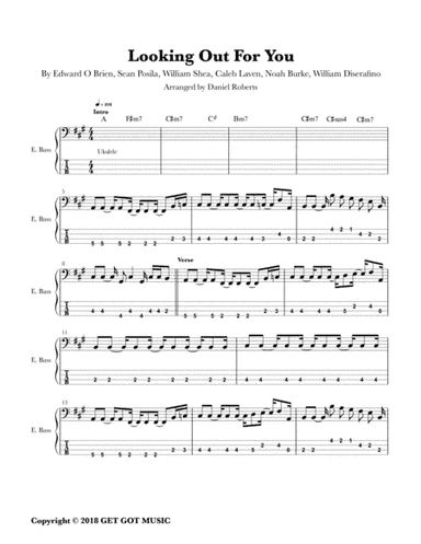 Looking Out For You (arr. Daniel Roberts)