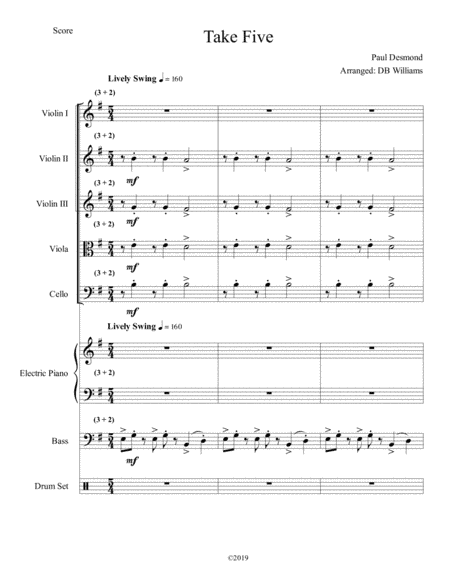 Take Five (arr. DB Williams)