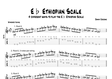 Eb Ethiopian Scale (4 Ways to Play)