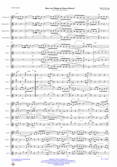 How Are Things In Glocca Morra (arr. Josef Štastný)