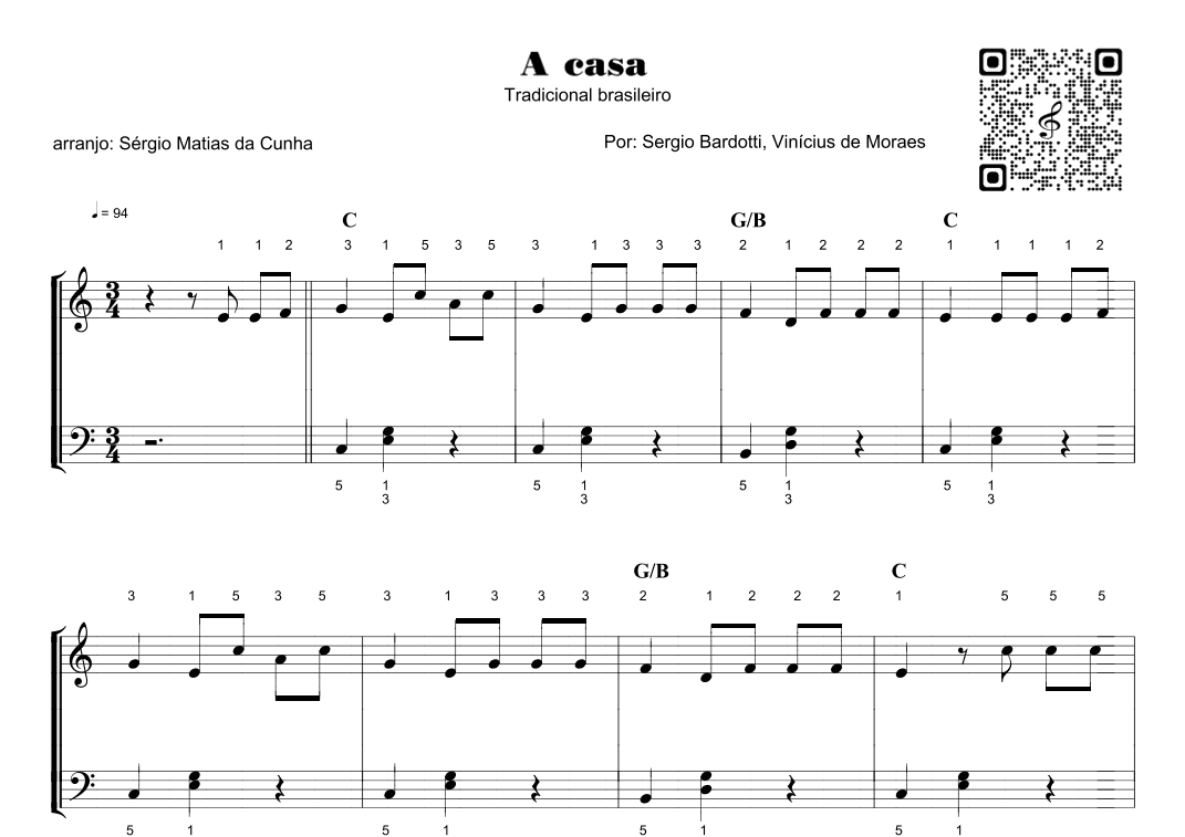 La Casa (arr. Sérgio Matias da Cunha)