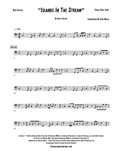 Islands In The Stream (arr. P Welsh)