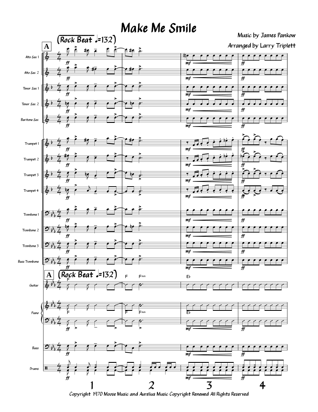 Make Me Smile (arr. Larry Triplett)