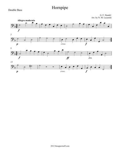 Hornpipe (arr. Nick Lacanski)