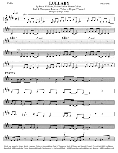 Lullaby (arr. Jorge Juárez)