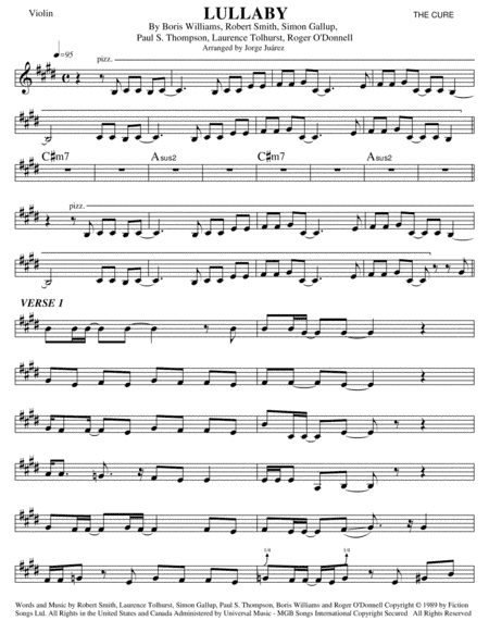 Lullaby (arr. Jorge Juárez)