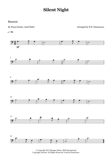Silent Night (arr. P.H. Damasceno)