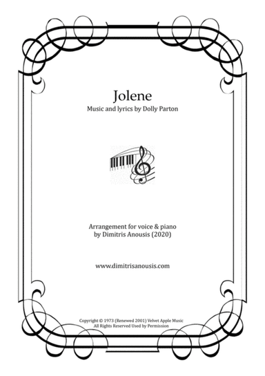 Jolene (arr. Dimitris Anousis)