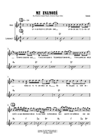 Me Enamore (arr. Jack Ziyad)