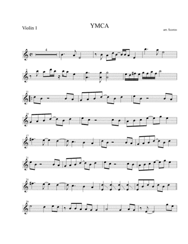 Y.M.C.A. (arr. Harry Scorzo)