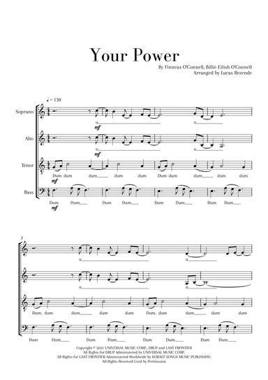 Your Power (arr. Lucas Rezende)