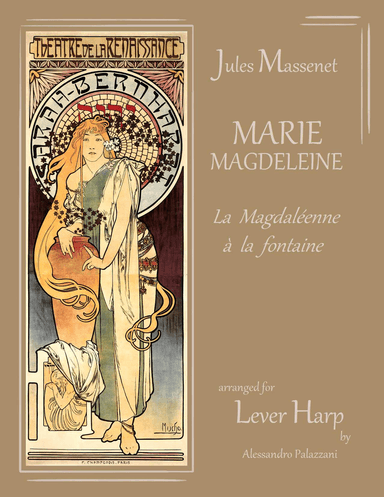 Marie-Magdeleine: la Magdaléenne a la fontaine  - for LEVER HARP (arr. Alessandro Palazzani)