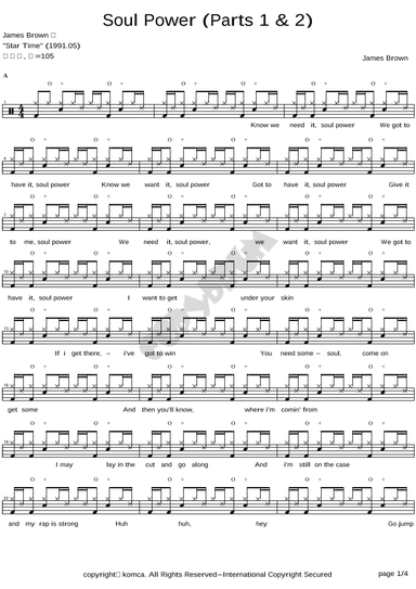 Soul Power '92 (arr. COPYDRUM)