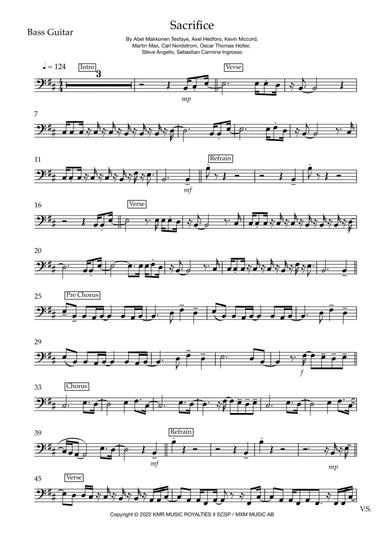 Sacrifice (arr. Matt Luff)