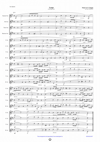 Largo (Chopin) (arr. Josef STASTNY)
