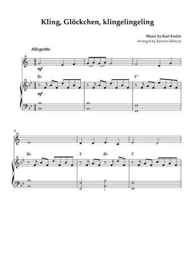 Kling, Glöckchen, klingelingeling (arr. Kaiserin Rebecca)