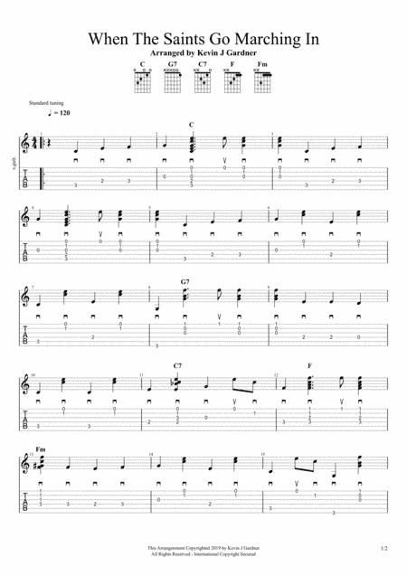 When The Saints Go Marching In (arr. Kevin J Gardner)