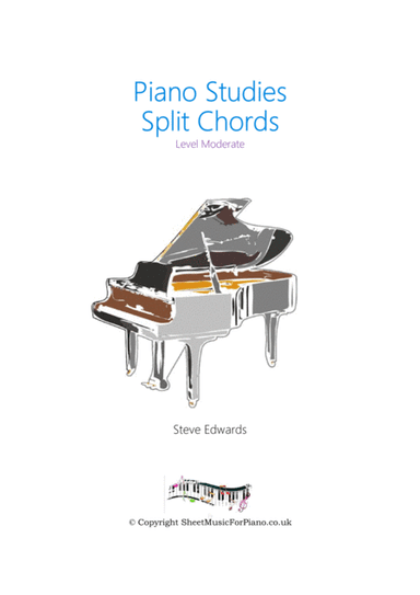 Split Chords - Moderate Piano