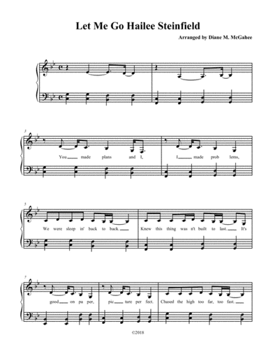 Let Me Go (arr. Diane M. McGahee)