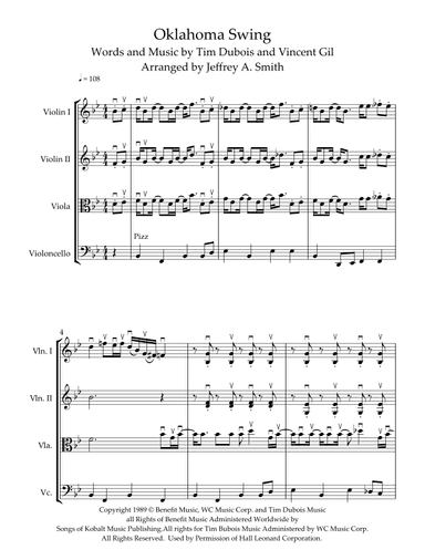 Oklahoma Swing (arr. Jeffrey A. Smith)