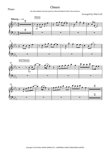 Omen (arr. Matt Luff)