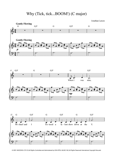 Come To Your Senses (arr. coachvocal.com)
