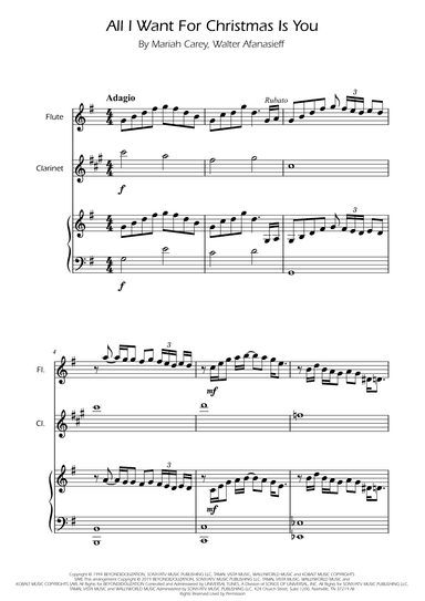 All I Want For Christmas Is You (arr. Ygor Nunes)