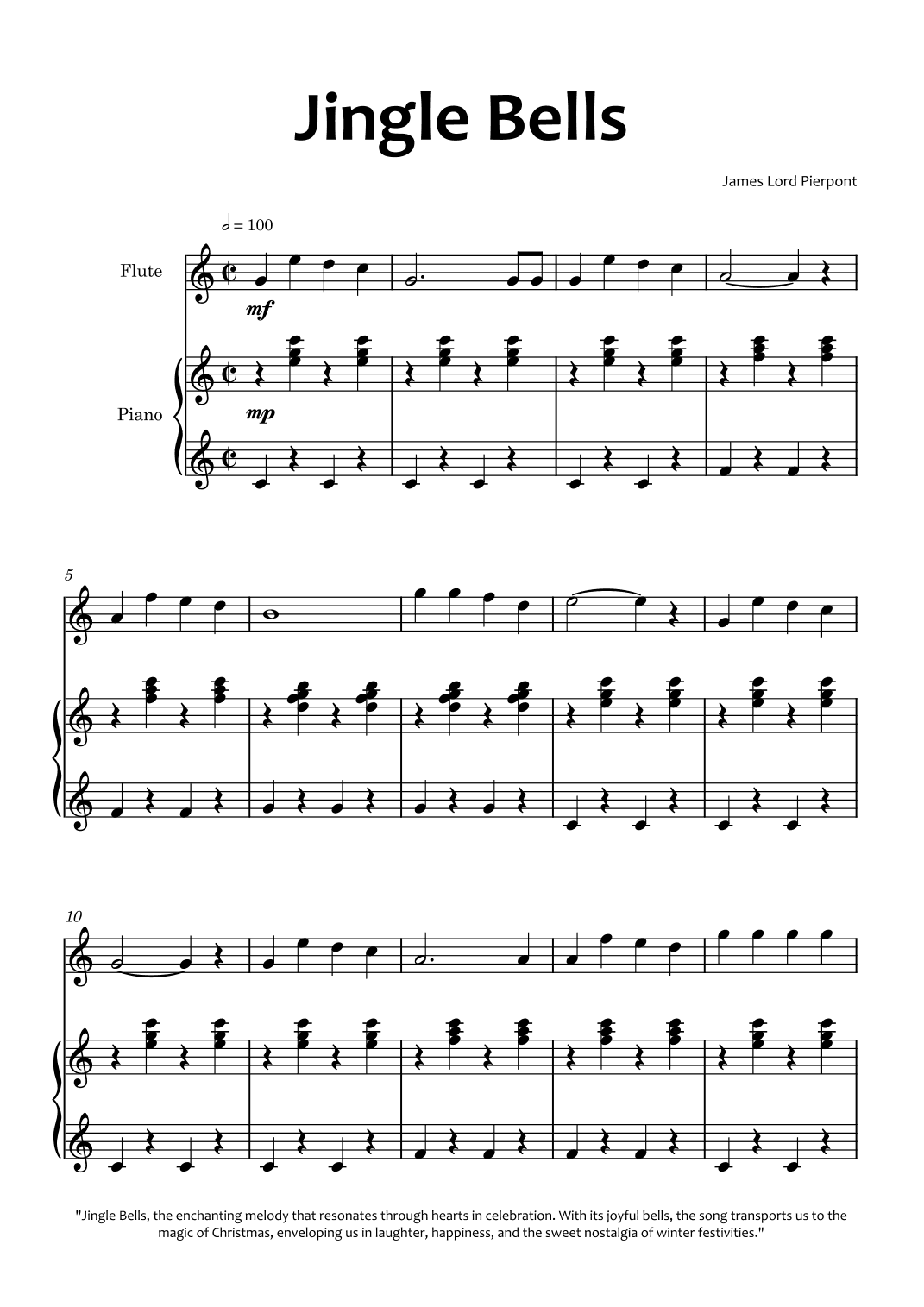 Jingle Bells (arr. Glauco Fernandes)