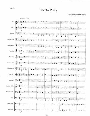 Puerto Plata--Concert Band Set