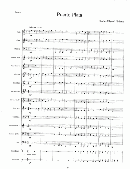 Puerto Plata--Concert Band Set
