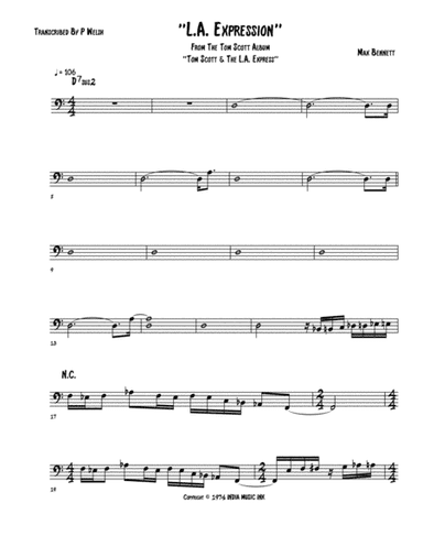 L.a. Expression (arr. P Welsh)