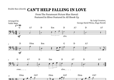 Can't Help Falling In Love (arr. Valdir Maia)